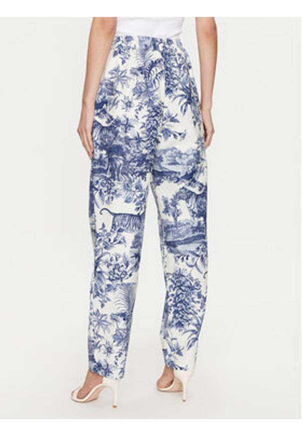 Dixie Spodnie materiałowe PDGSJVO Kolorowy Relaxed Fit. Materiał: bawełna. Wzór: kolorowy