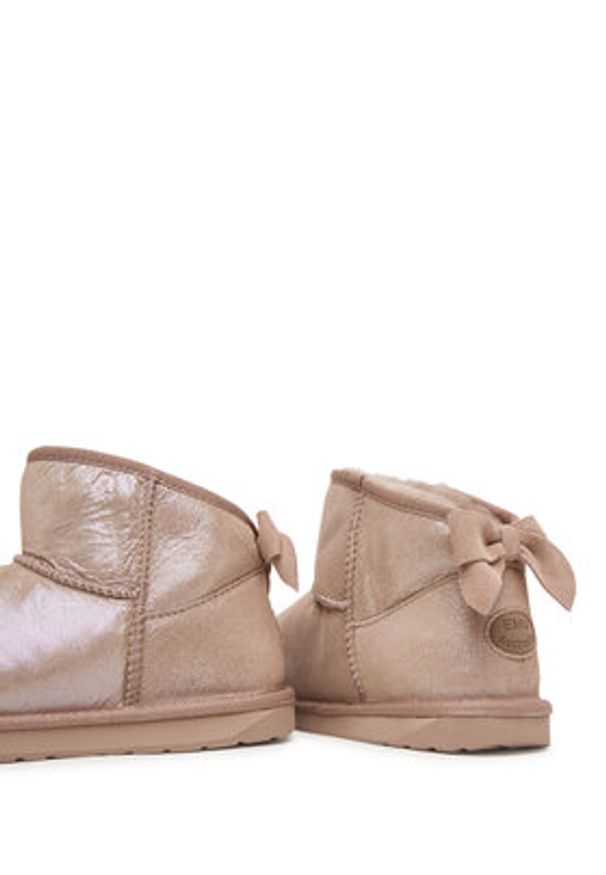 EMU Australia Śniegowce Rigel Shine W13194 Różowy. Kolor: różowy. Materiał: skóra