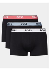BOSS - Boss Komplet 3 par bokserek 50514928 Kolorowy. Materiał: bawełna. Wzór: kolorowy
