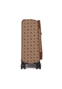 Guess Walizka kabinowa Melinda Logo TWLP99 02983 Beżowy. Kolor: beżowy. Materiał: poliester #5