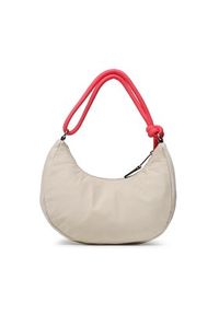 Tommy Jeans Torebka Tjm Beach Summer Shoulder Bag AW0AW14580 Beżowy. Kolor: beżowy