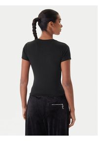 Juicy Couture T-Shirt Esme JCWCT225323 Czarny Slim Fit. Kolor: czarny #5