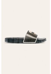 Karl Lagerfeld - Klapki. Kolor: czarny. Materiał: syntetyk, materiał, guma. Wysokość obcasa: bez obcasa, niski #1