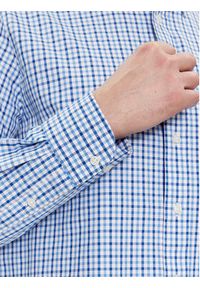 TOMMY HILFIGER - Tommy Hilfiger Koszula Cl W-Oxford Check Rf Shirt MW0MW34019 Niebieski Regular Fit. Kolor: niebieski. Materiał: bawełna #3