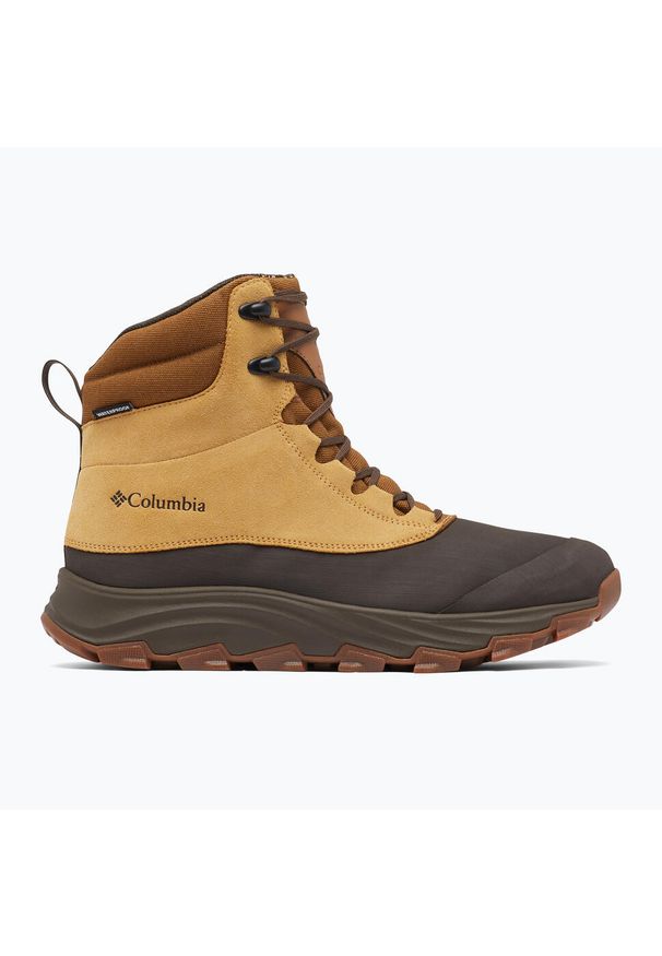 columbia - Buty Śniegowce Męskie Columbia Expeditionist Shield Waterproof. Kolor: beżowy, brązowy