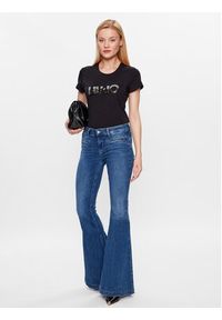 Liu Jo T-Shirt WF3085 J6308 Czarny Regular Fit. Kolor: czarny. Materiał: bawełna