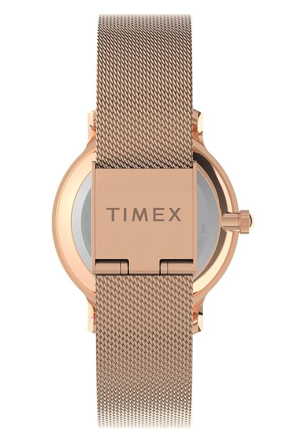 Timex - Zegarek TW2U87000. Kolor: srebrny. Materiał: materiał