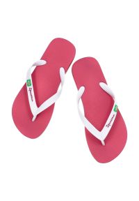 Ipanema - Różowe Japonki Ipanemy Modne Obuwie Damskie. Okazja: na co dzień, na plażę, na spacer. Kolor: różowy. Materiał: materiał. Sezon: lato. Styl: casual, sportowy #4