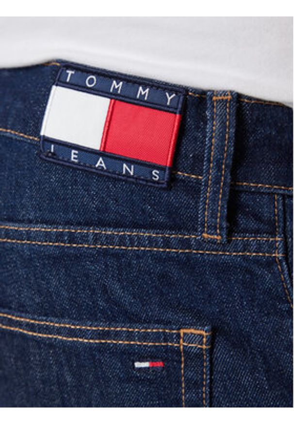 Tommy Jeans Jeansy Ryan DM0DM22187 Granatowy Slim Fit. Kolor: niebieski