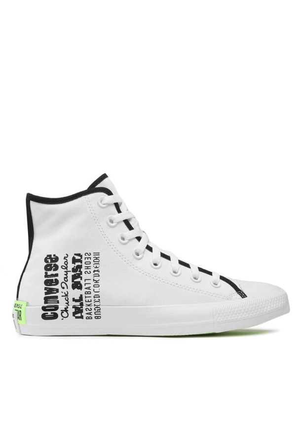 Converse Trampki Ctas Hi A02795C Biały. Kolor: biały. Materiał: materiał