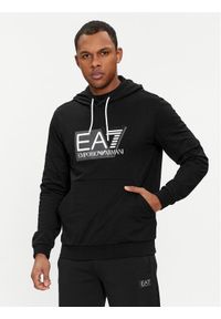EA7 Emporio Armani Bluza 3DPM62 PJ05Z 1200 Czarny Regular Fit. Kolor: czarny. Materiał: bawełna #1
