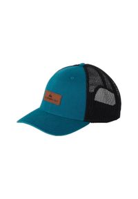 Quiksilver - Czapka dla Mężczyzn DOWN THECH. Kolor: niebieski. Materiał: poliester, bawełna. Wzór: aplikacja #1