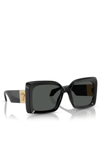 VERSACE - Versace Okulary przeciwsłoneczne 0VE4467U GB1/87 Czarny. Kolor: czarny