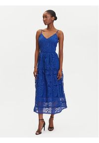 YAS Sukienka letnia Lifa 26037183 Niebieski Regular Fit. Kolor: niebieski. Materiał: syntetyk. Sezon: lato
