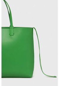 TOMMY HILFIGER - Tommy Hilfiger torebka kolor zielony. Kolor: zielony #5