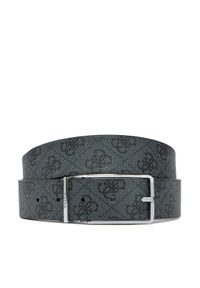 Guess Pasek Męski BMAGLO P5235 Czarny. Kolor: czarny. Materiał: skóra #1