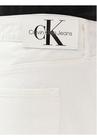 Calvin Klein Jeans Jeansy 90's J30J325580 Biały Straight Fit. Kolor: biały #3