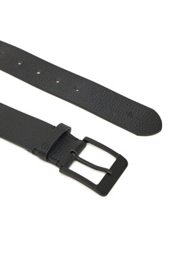 Calvin Klein Jeans Pasek Męski Nos Classic 40mm LV04G7015G Czarny. Kolor: czarny. Materiał: skóra