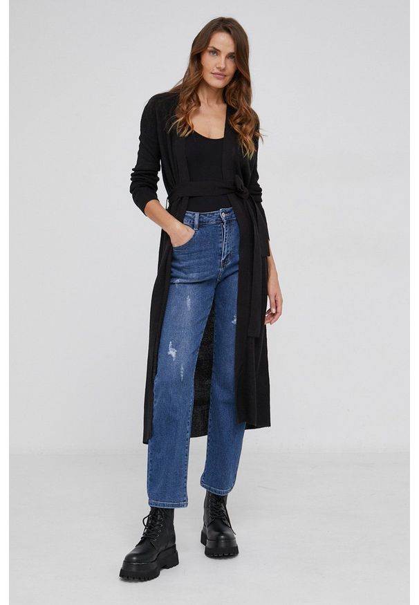 Answear Lab - Jeansy. Okazja: na co dzień. Kolor: niebieski. Styl: wakacyjny