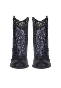 Mustang Botki 1335-505 Czarny. Kolor: czarny. Materiał: materiał #2