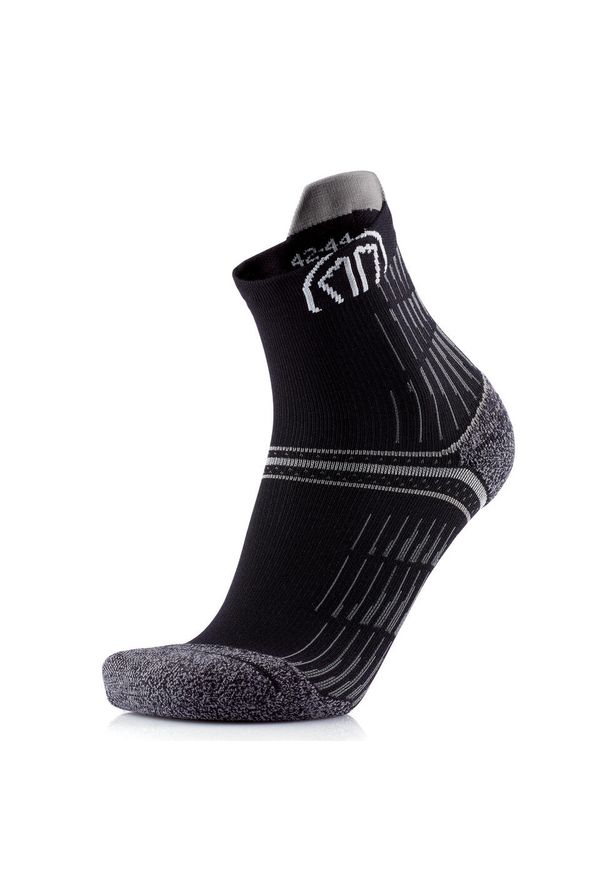 SIDAS - Skarpety do biegania dorosly Sidas Run Anatomic Comfort wysokosc kostki. Kolor: szary. Sport: bieganie
