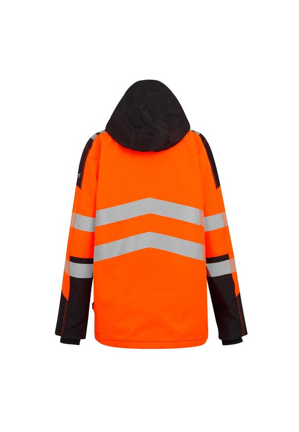 Regatta - Kurtka Wodoodporna Męska Odblaskowa. Kolor: wielokolorowy, żółty, czarny, pomarańczowy. Sport: turystyka piesza