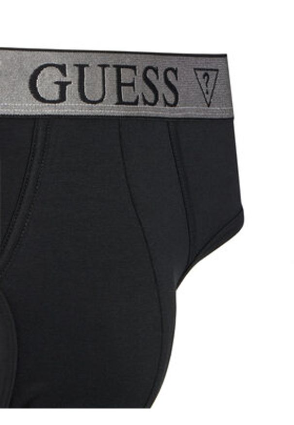 Guess Slipy U5BG66 KCD31 Czarny. Kolor: czarny. Materiał: bawełna