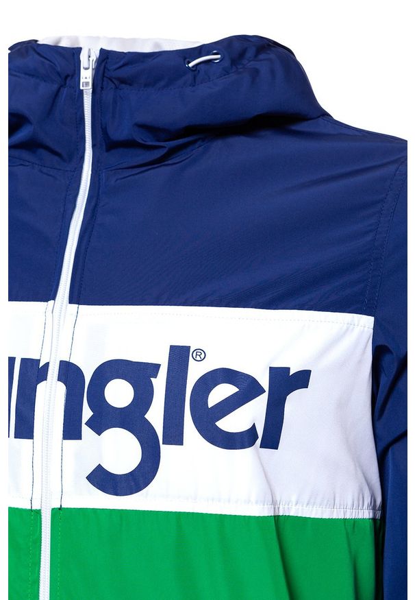 Wrangler - KURTKA WRANGLER WALLY WINDBREAKER BLUE DEPTHS W4707V9JY 112128992