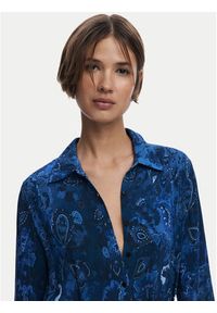 Desigual Sukienka koszulowa Licuado 25WWVW23 Niebieski Regular Fit. Kolor: niebieski. Materiał: wiskoza. Typ sukienki: koszulowe #2