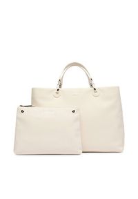 Emporio Armani Torebka EW000360 AF18673 U1070 Écru. Kolor: kremowy. Materiał: skórzane #2