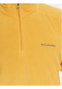 columbia - Columbia Polar Klamath Range™ II Half Zip Żółty Regular Fit. Kolor: żółty. Materiał: syntetyk