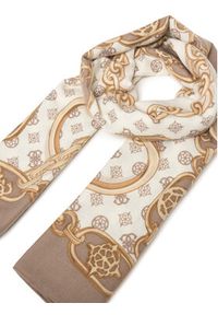 Guess Szal AW5464 POL03 Beżowy. Kolor: beżowy. Materiał: poliester #2