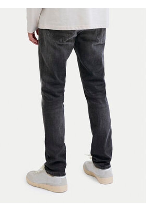 Jack & Jones Jeansy Glenn 12289778 Czarny Slim Fit. Kolor: czarny