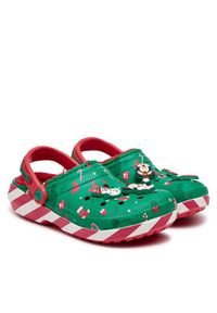 Crocs Klapki Classic Mickey Xmas Lined Clog 210813 Zielony. Kolor: zielony #2