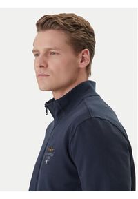 Aeronautica Militare Dres 261TF0108UF00674 Granatowy Regular Fit. Kolor: niebieski. Materiał: bawełna #3