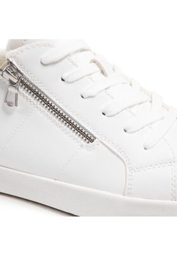 Geox Sneakersy D Blomiee A D026HA 000BC C1405 Biały. Kolor: biały. Materiał: skóra