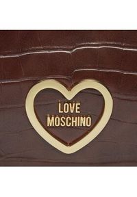 Love Moschino - LOVE MOSCHINO Torebka JC4177PP0HKC0301 Brązowy. Kolor: brązowy. Materiał: skórzane #3