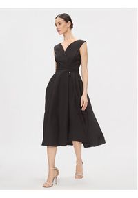 Rinascimento Sukienka koktajlowa CFC0116143003 Czarny Regular Fit. Kolor: czarny. Materiał: syntetyk. Styl: wizytowy #4