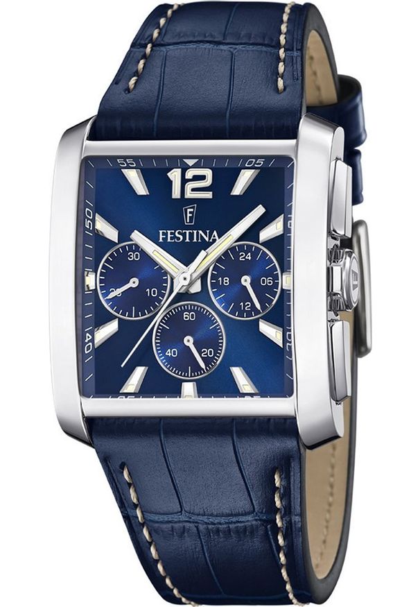 Zegarek Festina Zegarek męski Festina F20636-2 niebieski. Kolor: niebieski