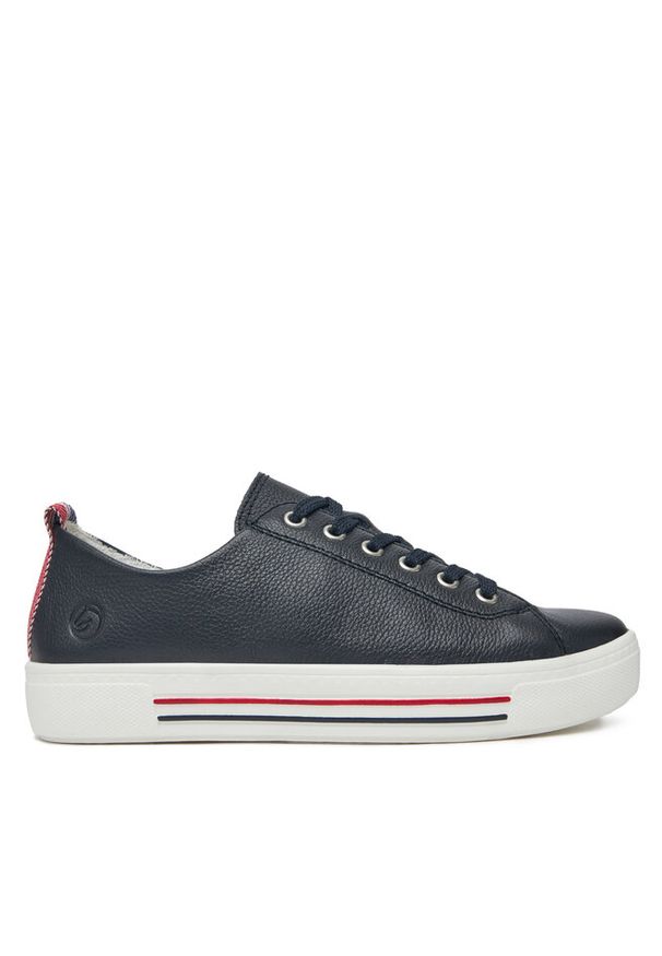 Sneakersy Remonte. Kolor: niebieski