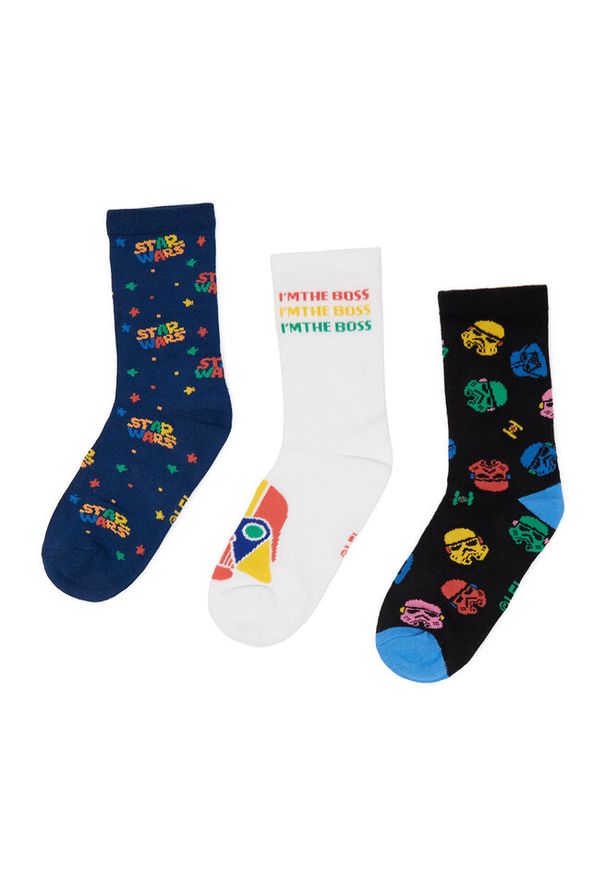 Skarpety długie Star Wars. Wzór: motyw z bajki
