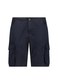 Szorty bermudzkie cargo CMP. Kolor: niebieski. Sport: turystyka piesza #1