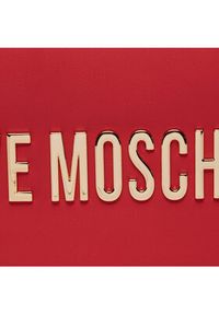 Love Moschino - LOVE MOSCHINO Torebka JC4199PP1IKD0500 Czerwony. Kolor: czerwony. Materiał: skórzane