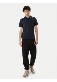 EA7 Emporio Armani Polo 7M001477 AF10375 UB102 Granatowy Regular Fit. Typ kołnierza: polo. Kolor: niebieski. Materiał: bawełna #4