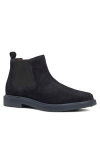 Geox Sztyblety U Massimiano U46H9B 00022 C4002 Granatowy. Kolor: niebieski. Materiał: materiał #5