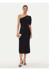 Morgan Sukienka letnia 241-RMABELA Czarny Slim Fit. Kolor: czarny. Materiał: syntetyk. Sezon: lato #4