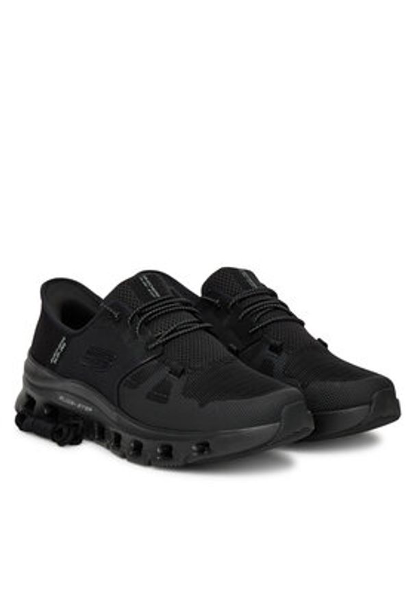 skechers - Skechers Sneakersy Glide-Step Pro- 232930/BBK Czarny. Kolor: czarny. Materiał: materiał