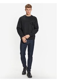 Calvin Klein Jeans Bluza J30J323454 Czarny Regular Fit. Kolor: czarny. Materiał: syntetyk #3