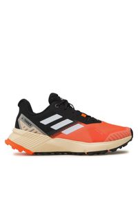 Adidas - adidas Buty do biegania Terrex Soulstride Trail Running Shoes HR1179 Pomarańczowy. Kolor: pomarańczowy. Materiał: materiał. Model: Adidas Terrex. Sport: bieganie