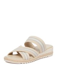 Go Soft Klapki CEO-R25AW01006 Beżowy. Kolor: beżowy. Materiał: materiał #4